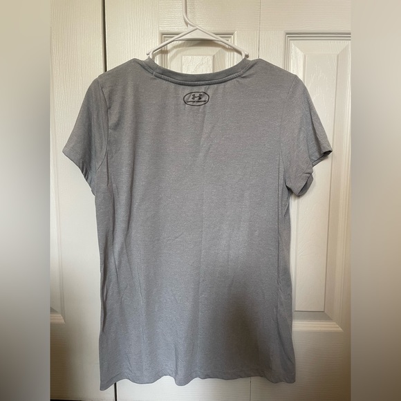 Under Armor grey t-shirt. Worn once. In good condition. - Picture 2 of 3